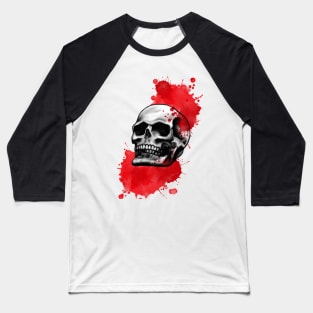 Bloody Skull Baseball T-Shirt